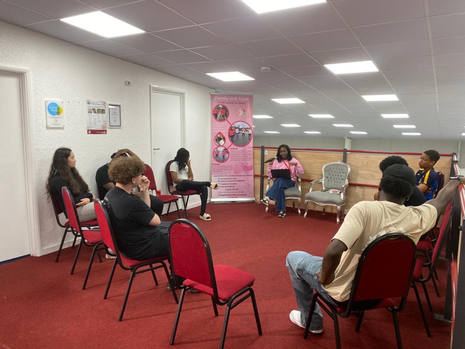 A Brave Spaces group discussion