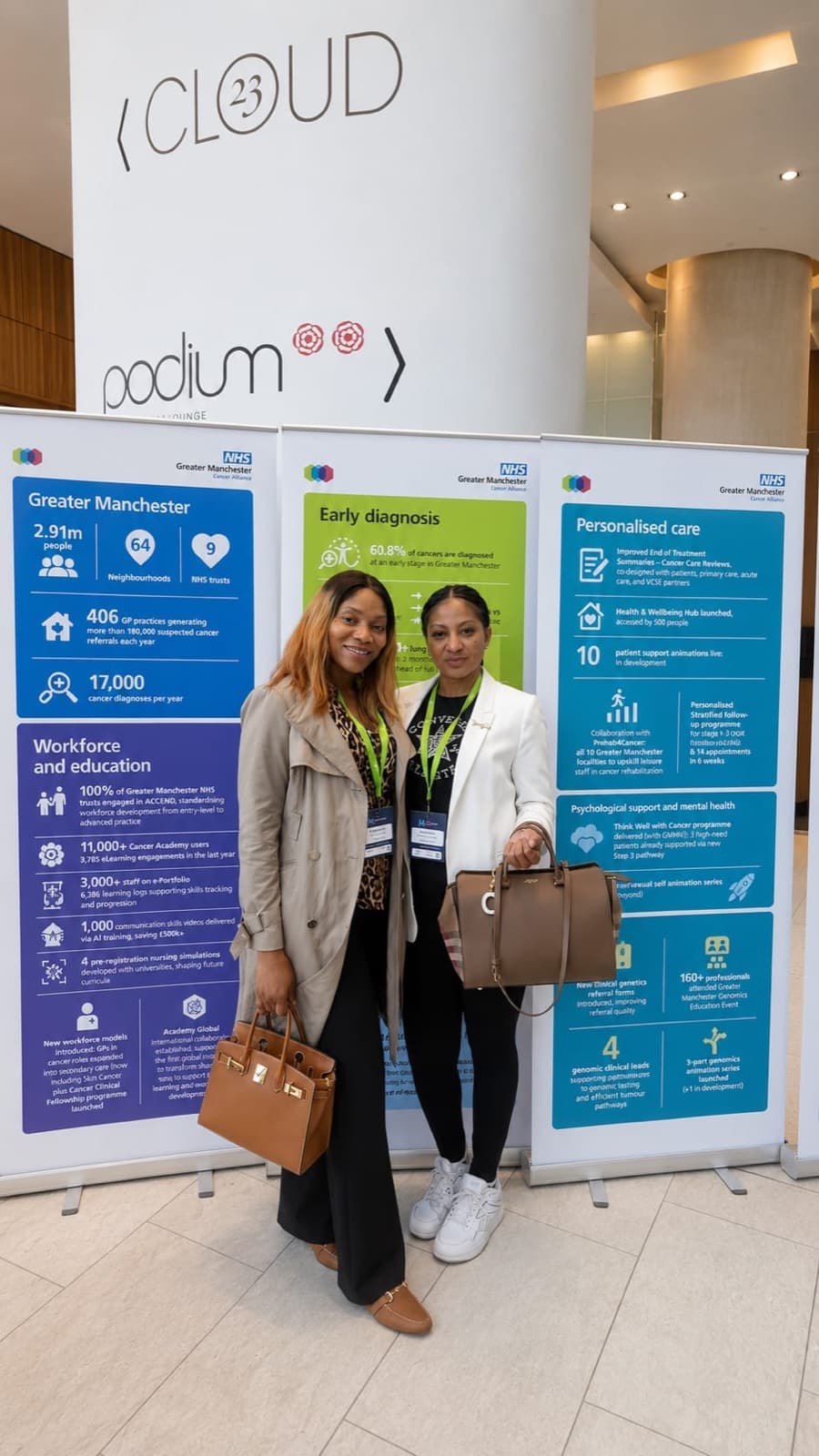 Family Unit Trust at a Greater Manchester health conference.